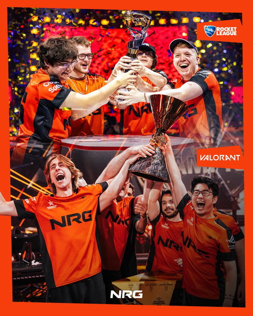 2025 IS OUR YEAR.

ROCKET LEAGUE AND VALORANT WORLD CHAMPIONS. 🏆🏆