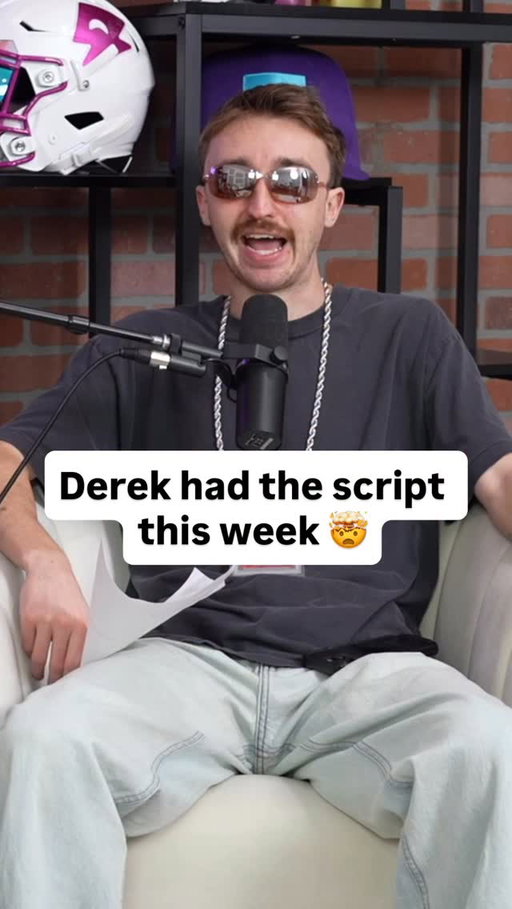 The @derekandjojoshow is on a generational run rn 😂