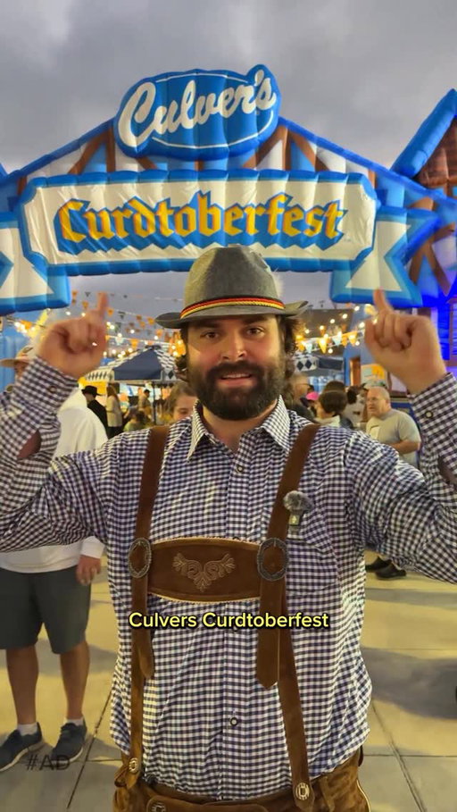 My lederhosen were fitting a little tighter after all those @culvers cheese curds #ad