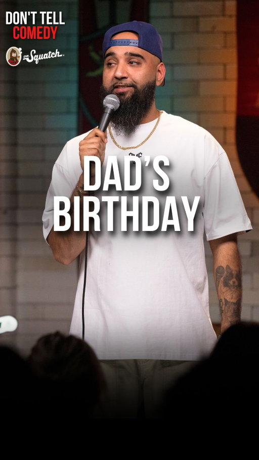 “Dad’s Birthday” 🎤: @nittysak 

Your soap is a joke! Upgrade your personal care with @drsquatch

🎥: @departurefest

#donttellcomedy #standup #comedy #jokes #dad #birthday