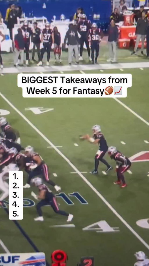 Who are you trading away after Week 5? 👀 Biggest Takeaways from Week 5 for Fantasy Football✅ #fantasyfootball #nfl #fantasyfootballadvice #fantasyfootballtips #nflfootball