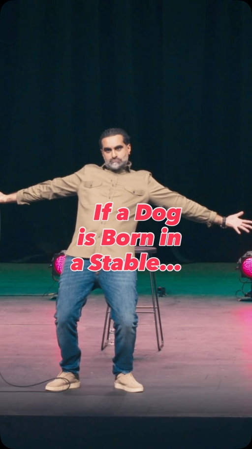 If a 🐕 is born in a stable, it doesn’t make it a 🐎

🙄 

Taken from my new standup special, After Eight.

You can watch the whole show by commenting ‘Special’, and I’ll send you a DM right now with a link 🙌🏽