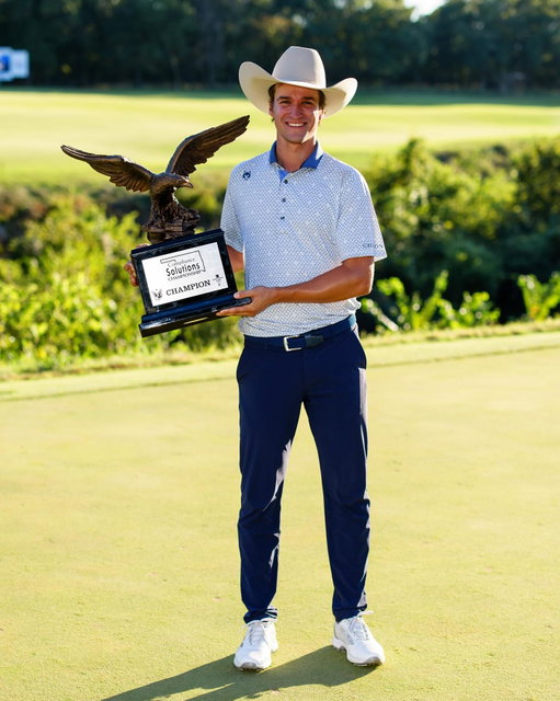 Incredible week at @patriotgolfclub. Couldn’t have asked for a better time to lock my 2026 PGA Tour card. Super excited for what the future holds. Thanks @cschampok for hosting such a great event!