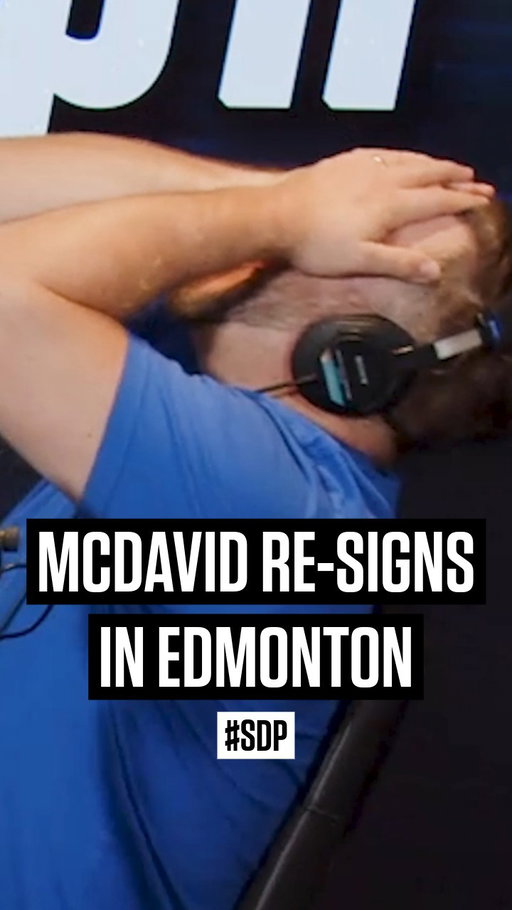 "The best contract in the National Hockey League!" 💰✍️

Here's the #SDP's live reaction to Connor McDavid re-signing with the Edmonton Oilers.