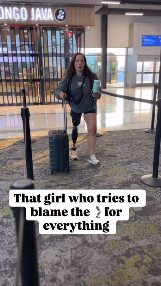 True story/confession: one time my friends and I blamed missing our flight because “I move slow.”