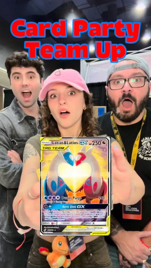 Card Party Seattle Team Up pack battle @KykyRips @julesdreww #pokemontcg #pokemoncards #tcgpokemon #teamup