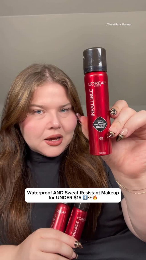 THIS is the heavy duty setting spray you use when you need your makeup LOCKED IN 🔒 and it’s even more affordable rn during Prime Day 😮‍💨🔥

 #Lorealparispartner #Lorealparisbeauty #Lorealparismakeup #affordablemakeup #amazonfinds @lorealparis