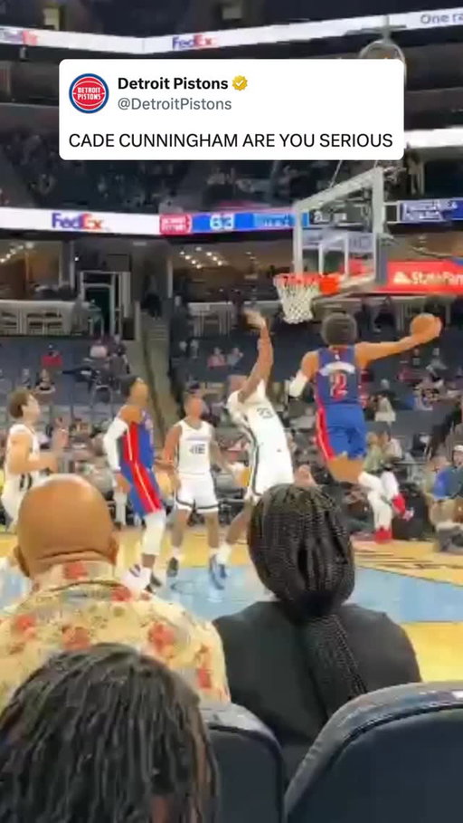 Cade is putting on a show