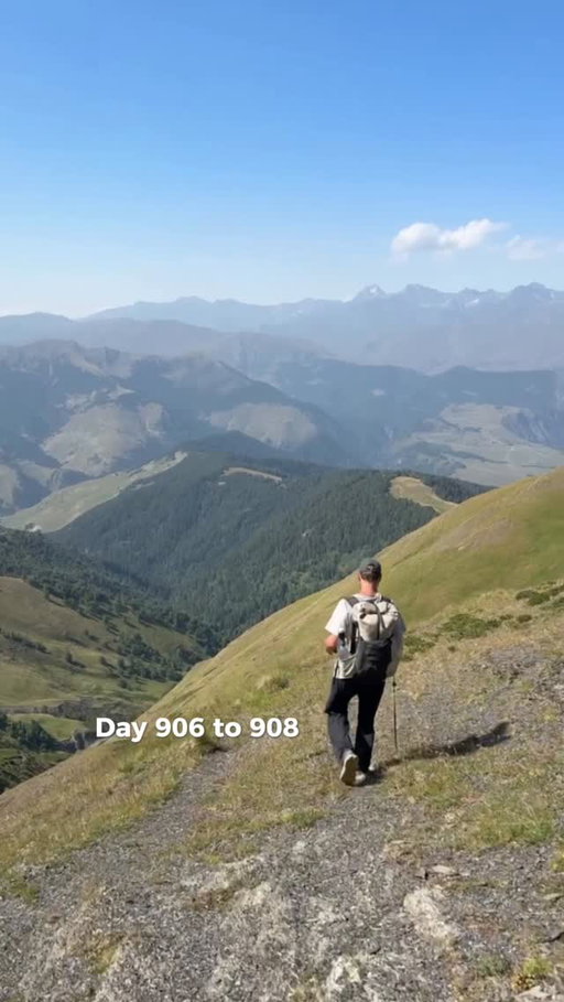 Day 906-908 of my walk around the world 🌏🇬🇪

Total raised for @fredhollows to help restore sight = $131,424 (donate via link in bio) 👁️

Watch longer videos of each day on Patreon via the link in my bio 🎥

#georgia #hiking #adventure #travel #backpacking