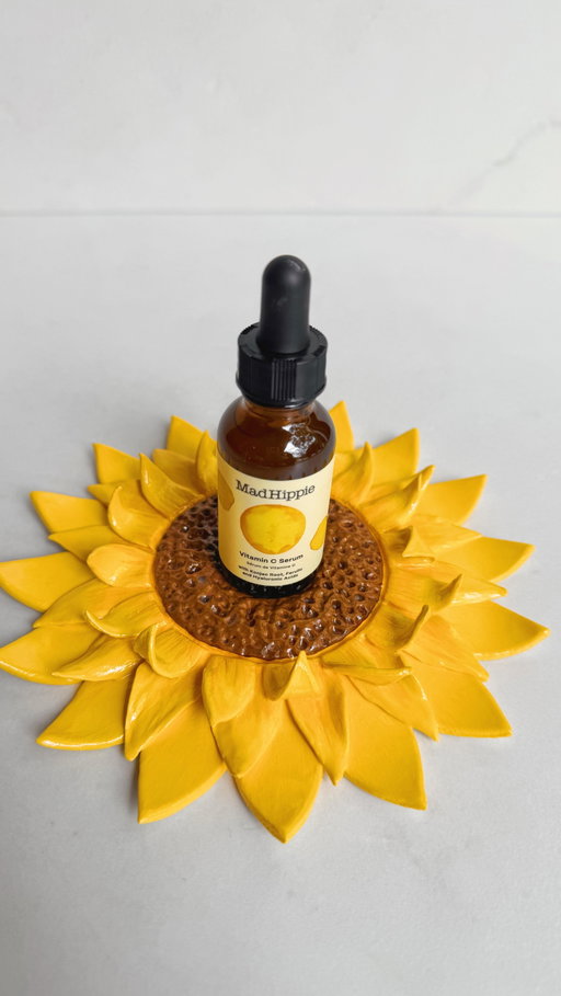 ad • From clay to complexion: it’s all about that radiant glow 🌞🌼✨ @madhippiebeauty 
#MadHippiePartner #airdryclay #skincare #diy