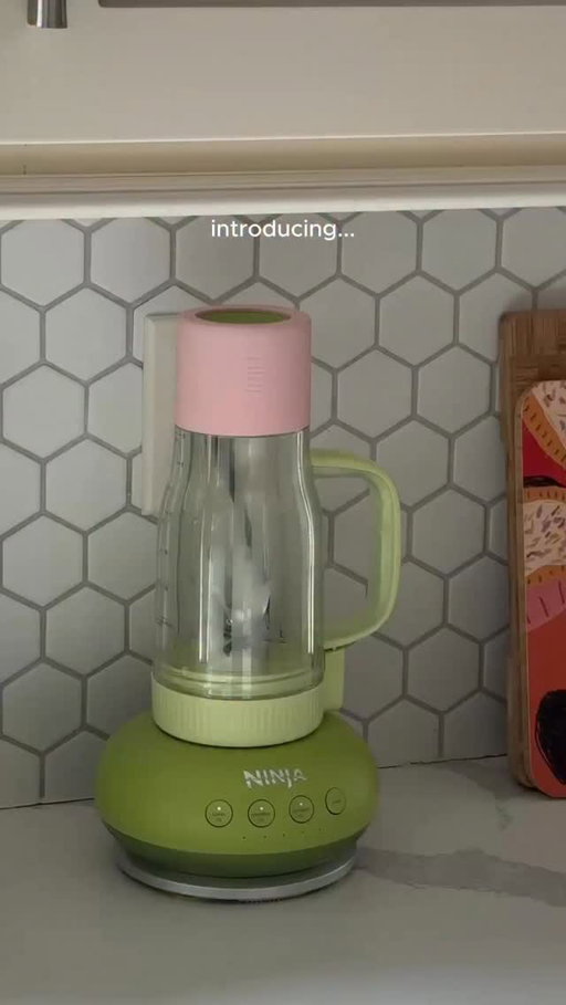 🚨NEW NINJA ALERT🚨  
 
Meet the Ninja BlendBoss. ✨ Your new go-to blender and tumbler, all in one.
 
💕 Compact and cute.
💚 Packs power to make thick smoothies.
💕 Stylish enough to sit on your countertop.
💚 Easy to take on-the-go.
 
What’s not to love? ✨  #NinjaBlendBoss