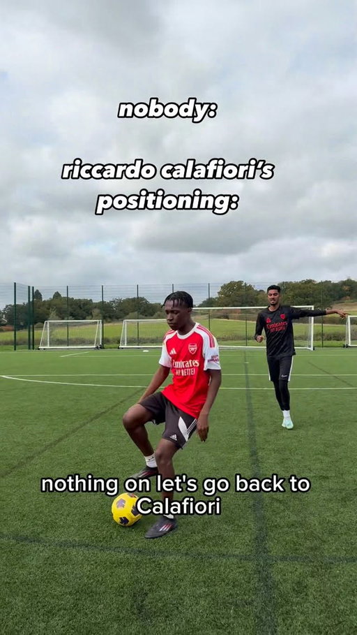 my left centre right defensive attacking wing striker false 9 sweeper keeper😭❤️

#football #soccer #footballskit #footballfunny #calafiori