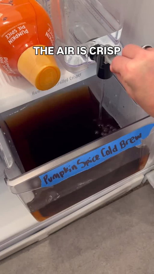 PUMPKIN SPICE IS MY LOVE LANGUAGE (and a full brita) 😤