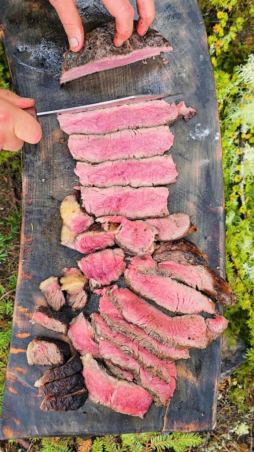 @getgraza style tomahawks.... cause we all need a little bit of lubricant in our lives #GrazaPartner
#food #asmr #menwiththepot #steaks #nature #fire #forest