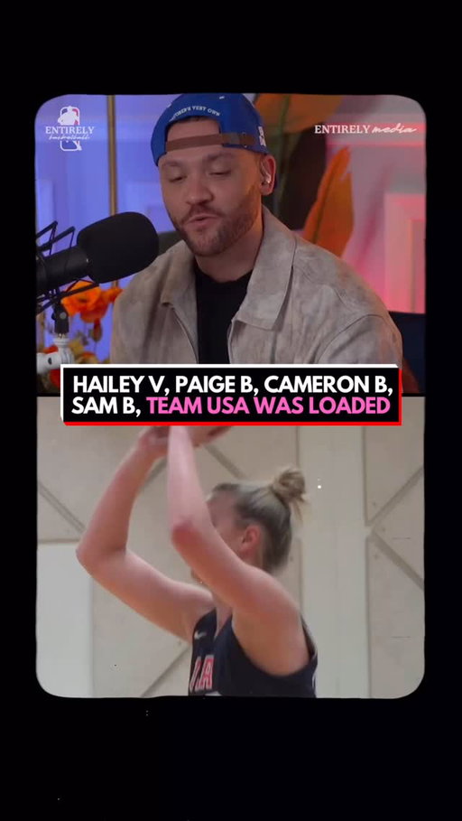 Playing for Team USA is bigger than YOURSELF. I could see why Carmelo would take his medals 🇺🇸 

#nba #teamusa #olympics #womensbasketball #wnba #basketball #fyp #entirelynba #podcast #hoops #viral #goat #bball #usabasketball 

👥: @sambrunelle33 x @darioooon x @aaron_miller20 x @kmurph_22