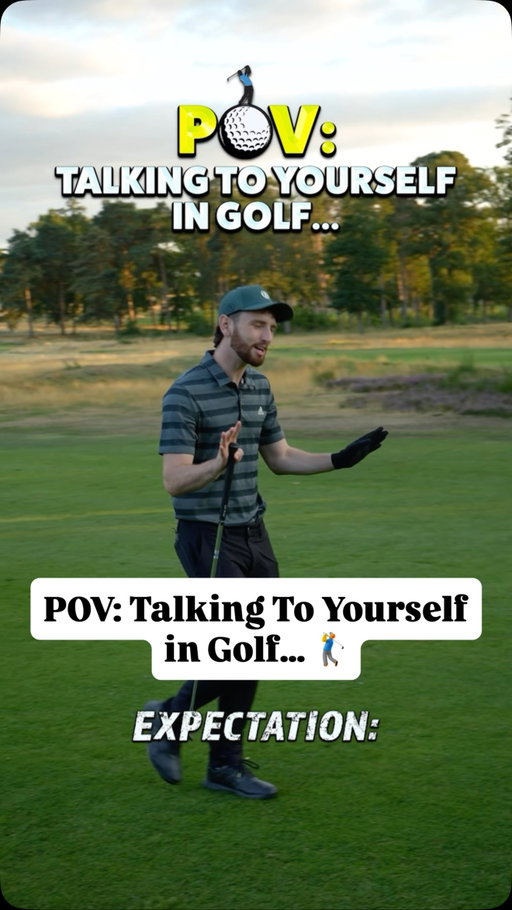It’s harsh… BUT it’s true… 🤥👀🤣 

#selftalk #golf #weloveitreally #abg