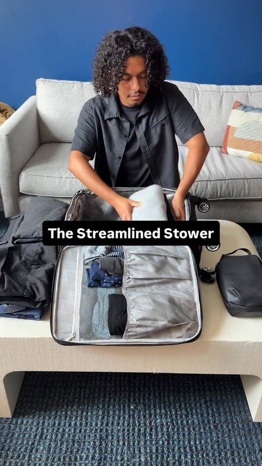Travel light, travel right.