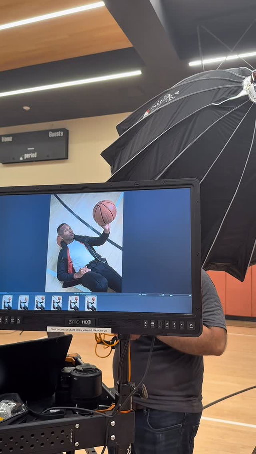A shoot we truly cannot wait to share 🏀