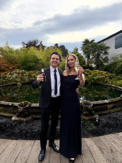 Survived wedding season in style 🥂