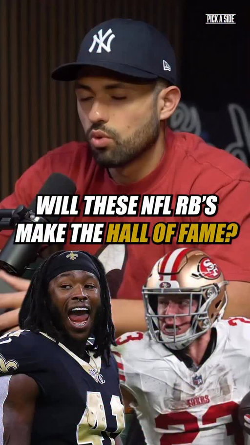 Are these current NFL running backs hall of famers?