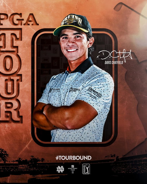 He’s shipping up to the PGA TOUR 📈
With 11 top-25 finishes this season, Massachusetts native Davis Chatfield is #TOURBOUND for 2026!