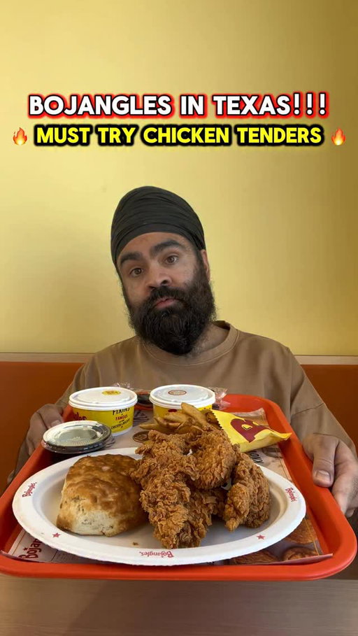 #ad Bojangles is finally in Texas! 🍗 I had to try their hand-breaded chicken tenders, and wow — perfectly seasoned, juicy, and so flavorful you don’t even need sauce (but their ranch is 🔥). Add in their made-from-scratch biscuits, seasoned fries, and creamy mac & cheese, and you’ve got the ultimate meal whether it’s drive-thru or a sit-down with friends. It’s always Bo Time! #bojanglespartner #itsbotime