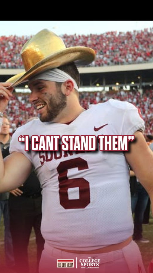 Baker when asked about the Longhorns… 😤
•
•
•
•
•
#OUDNA #BOOMERSOONER #SOONERS #OKLAHOMAFB #OUFB #OU #BOOMER #CFB #FOOTBALL #COLLEGEFOOTBALL #FYP #EXPLOREPAGE #EXPLORE