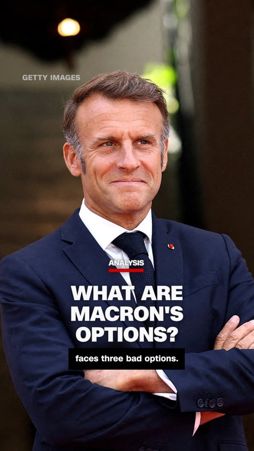 French President Emmanuel Macron was seen taking a walk along the river Seine, shortly after the resignation of yet another prime minister, which plunged the country further into political crisis.

CNN's @mbellcnn takes a look at the potential options the French leader faces.

Read more at the link in our bio.