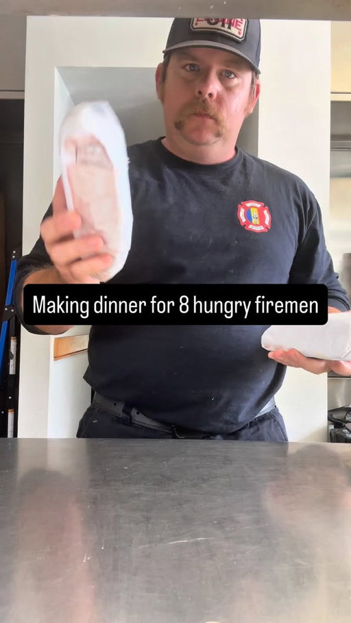 Deer Spaghetti is on the menu tonight at the firehouse #fyp #dinner #firefighter #danosseasoning #danospartner