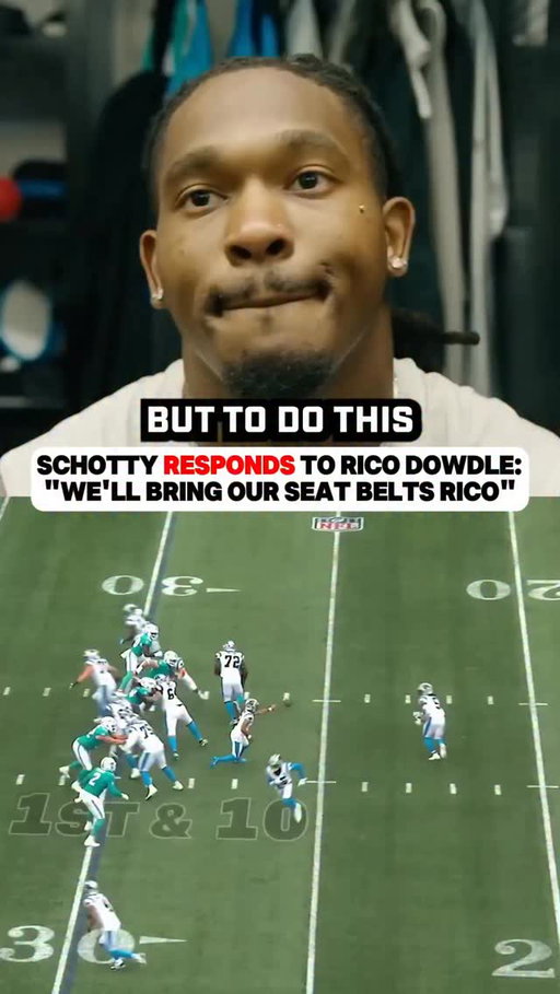Schotty responds to former Cowboys RB Rico Dowdle: “We’ll bring our seatbelts” 

(via DallasCowboys.com, CarolinaPanthers.com)