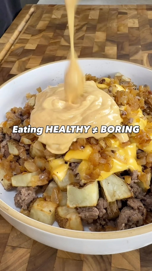 Comment “cookbook” for this Easy 30 minute Animal Style Protein Bowl found in my Meal Prep Magic Digital Cookbook 😍 #icekarim #easyrecipe #healthyrecipes