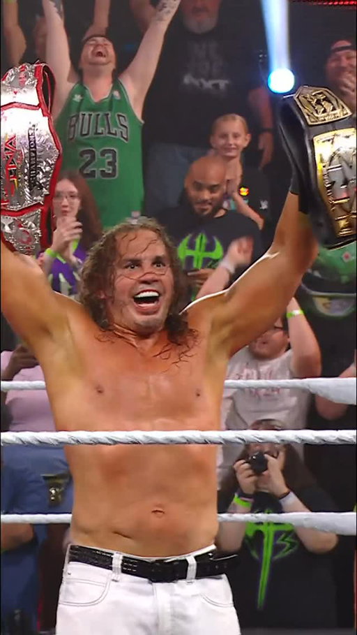 THE HARDY BOYZ JUST MADE HISTORY!!! 🏆🙌 #NXTShowdown