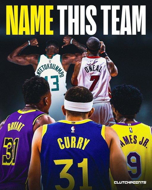 Name this squad 👀

These names carry legacy. From Curry to James to Antetokounmpo… you just know hoops runs deep in this group.

If this crew ever suited up together, fans would be double-checking box scores like, “Wait… which Curry? Which James??” 😅