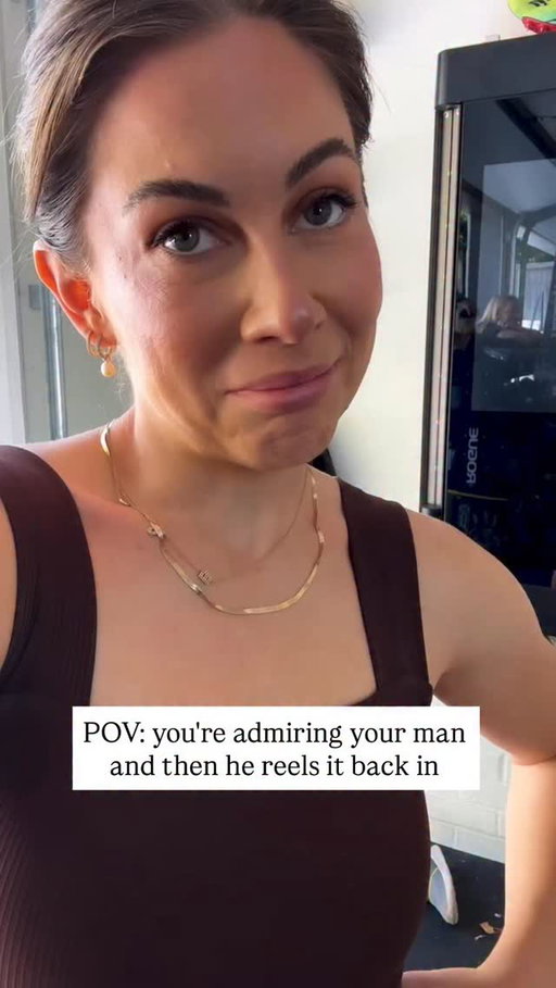 Reeled it back in real quick @andrewdeast 

#wife #husband #marriage #married #funny