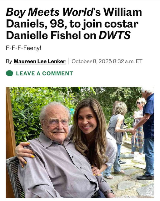 IT’S OFFICIAL. NEXT TUESDAY NIGHT. Danielle brings John Adams High to the ballroom for Dedication Night on Dancing with the Stars. Get ready for F…F…F…Feeny.