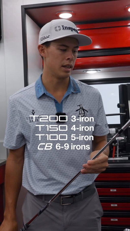 Four different iron models. One dialed-in setup headed for the PGA TOUR.

Hear why @jkeeferiv’s combination of T200, T150, T100 and 620 CB irons helps him optimize distance gapping, dispersion and descent angles across his bag.

See what else the #1 ranked player on the @KornFerryTour has in the bag heading into this week’s Tour Championship at the link in bio.

#TeamTitleist