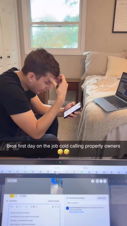 First day in real estate.

And the calls hit HARD!

#realestate #propertyinvestment #buyersellerconversation