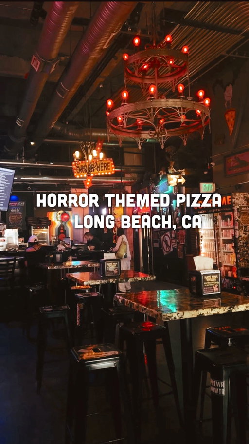 The 4th Horseman in Long Beach keeps things spooky in the best way with good pizza and the perfect vibe for spooky season. 🍕🐷💀

📍 The 4th Horseman | 121 W 4th St, Long Beach, CA

#thingstodoinlosangeles #losangeles #la #socal #reels #reelsinstagram #explorepage #halloween #foodie #longbeach #horrorpizza
