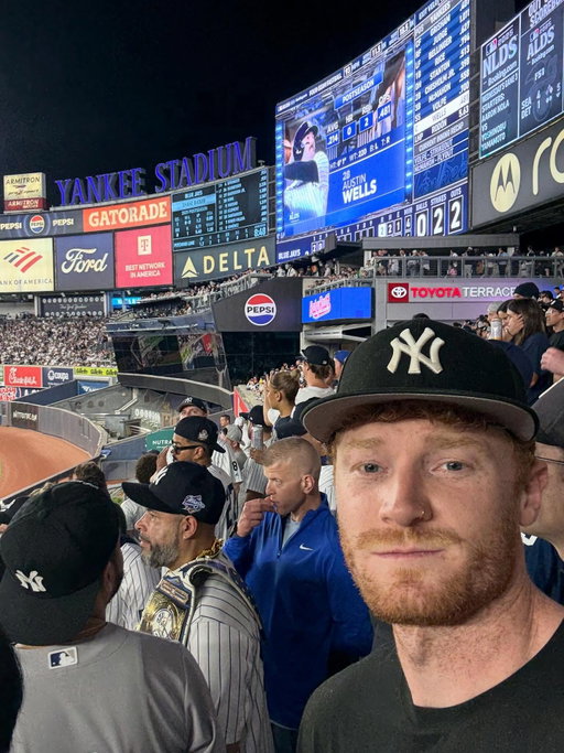 last night i was a bleacher creature, tonight ill be a bleacher creature — let’s fucking ride !
