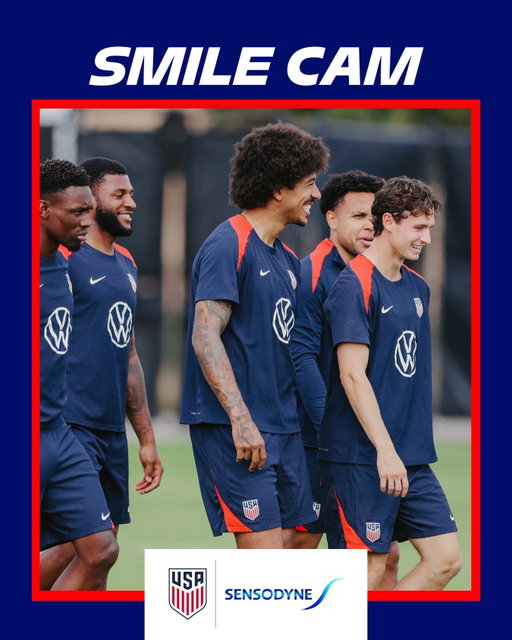 Smilin’ under the Texas sun! 😄☀️

#USMNT x @sensodyneus