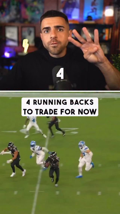 Here are 4 running backs whose roles are far better than the public thinks right now:

Jaylen Warren - the perfect buy window

Everyone’s distracted by Kenneth Gainwell’s Week 4 eruption. But before that, Warren was dominating the role: 32 carries, 9 targets, and 200 total yards across Weeks 2–3.

He’s healthy again after a short absence, and the offense ranks 2nd in weighted opportunities per game.

Trade for Warren before he goes back to being the Steelers workhorse RB…

 Derrick Henry

Woody Marks - buy low before the production flips back

Week 4 teased the breakout: 17 carries, 5 targets, and 25.9 fantasy points.

Then Week 5 came and the box score swung toward Nick Chubb in a blowout. But when you filter out garbage time, Marks still led in snaps and late-down work.

He’s the better receiver, handled goal-line touches evenly, and this offense has already shown it can support 2 backs.

If your league mate thinks Week 4 was a fluke, use that to buy low before the pendulum swings back…

ames Cook - one quiet week means a nice buying opportunity
Week 5 was the first time Cook didn’t hit 100 total yards this season. 

He produced 15 carries for 49 and no catches. But don’t overreact.

He still ranks top 5 in red-zone touches, total yards, and fantasy points per game.

The Bills backups have combined for just 2 catches and 83 rushing yards this season. This is Cook’s backfield. 

Use the dud week as cover and send offers while you still can…

#fantasyfootball