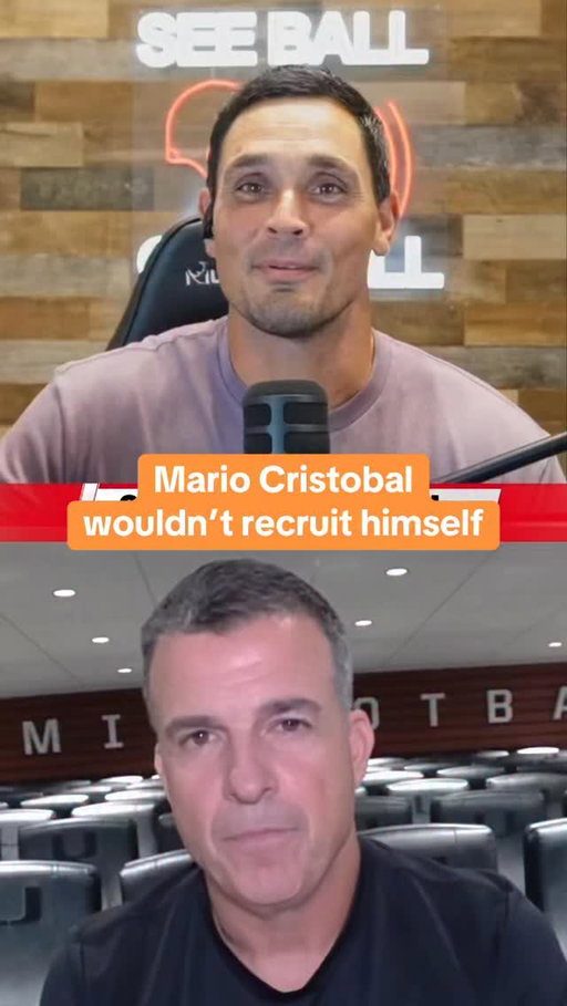 Mario Cristobal wouldn’t recruit himself to Miami. The Canes’ O-Line = BEEF

🎙️ Follow See Ball Get Ball wherever you find your CFB shows