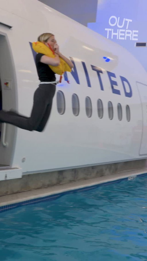 Turns out flight attendant training is super scary