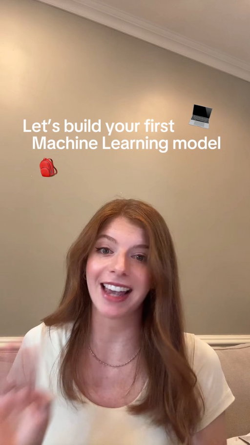 Making building your own ML model a little less intimidating if it’s your first time :) #ai #machinelearning