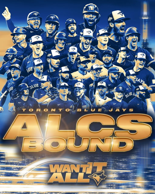 WE’RE GOING TO THE AMERICAN LEAGUE CHAMPIONSHIP SERIES! #WANTITALL