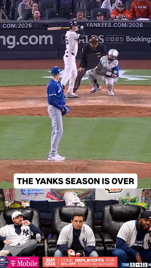 Blue Jays ended the Yankees season

#yanks #mlb #baseball #sports #newyork