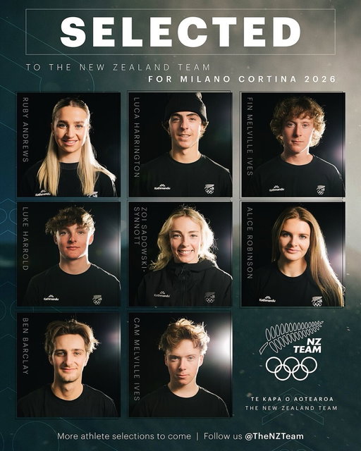 Congratulations to the first eight @thenzteam athletes selected to the Milano Cortina 2026 Olympic Winter Games. We’re proud to be partnering with the NZ Team and wish the athletes all the best of luck for the upcoming Games.

#ForTheFern