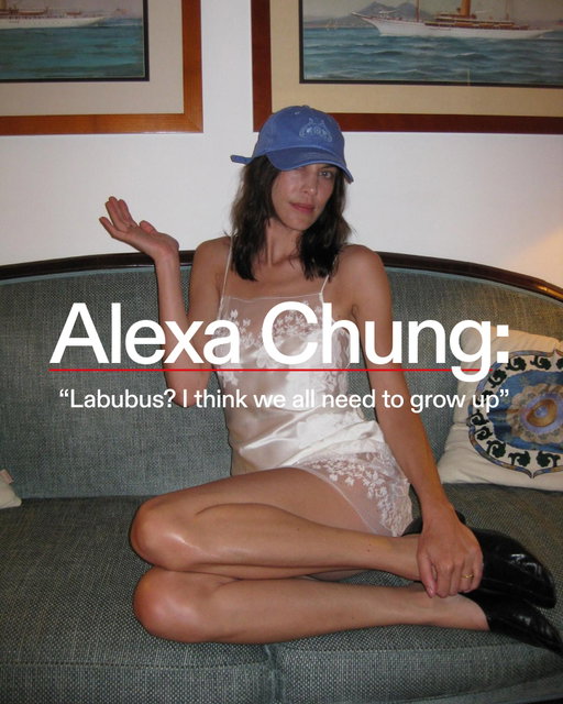 In the latest issue of THE FACE magazine: our very own patron saint of coolness on downing wine to help her sleep, wearing Phoebe Philo in the shower and what it takes to be an It-girl @alexachung⁠
⁠
Interview @jadewickes