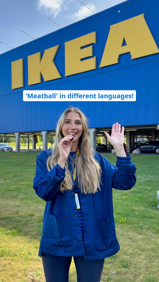 In celebration of 40 years of the IKEA meatball, here’s how to say ’meatball’ from all ✨round✨ the world🧆🌍