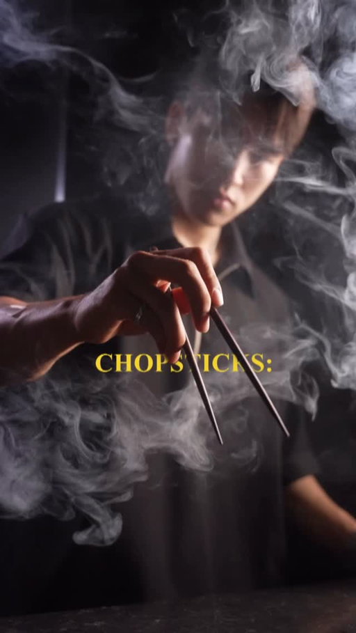 chopsticks = aura 🥢